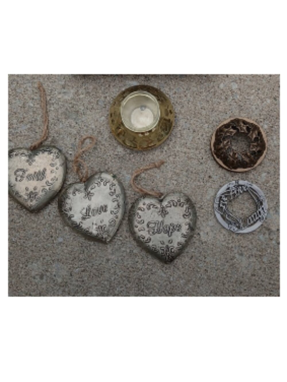 Bundle of Candle Holders, Toppers, and Ornaments